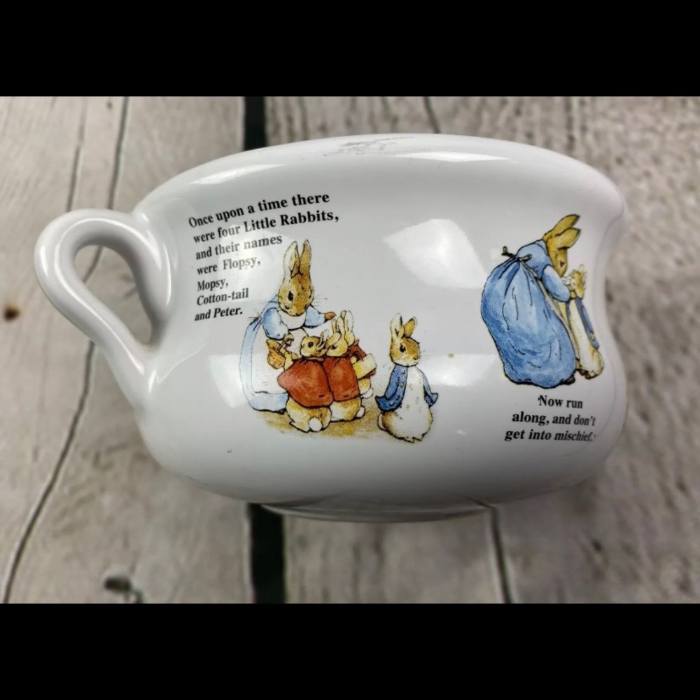 Vintage Beatrix Potter 1999 Peter Rabbit Soup Bowl